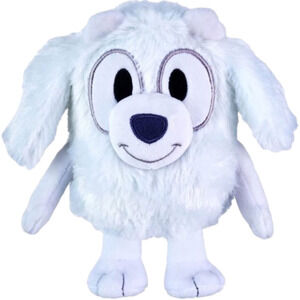 Moose Bluey Friends Lila the Maltese Small Stuffed Animal Plush Boy Girl Toy